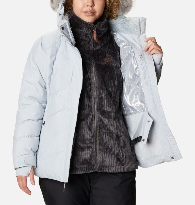 Women's Columbia Lay D Down II Jackets Light Grey | Plus Size CA-JA013